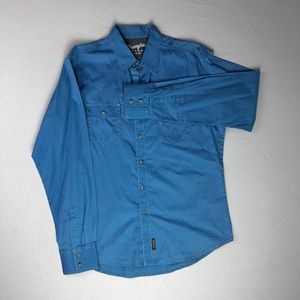 Blue dress shirt